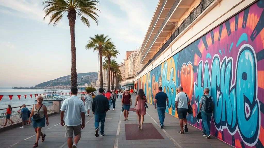 Découvrez les plus belles œuvres de street art le long de la Promenade des
