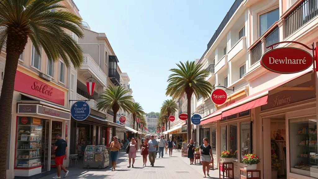 Boutiques souvenirs sur la Promenade des Anglais : adresses à Nice