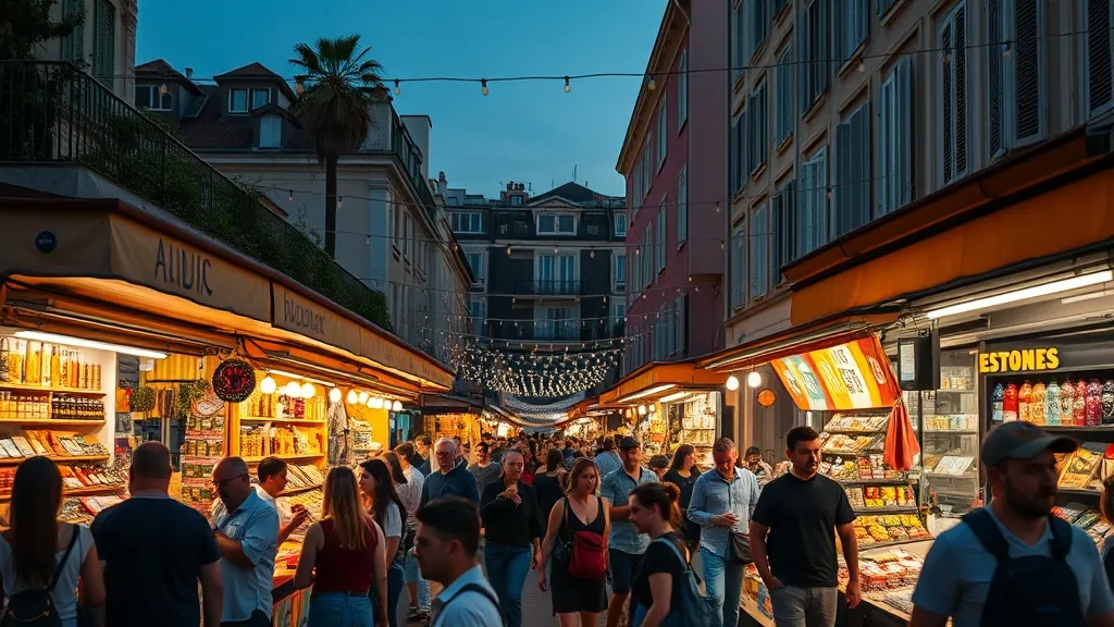 Marchés Nocturnes à Nice 2026 : flâneries et saveurs azuréennes