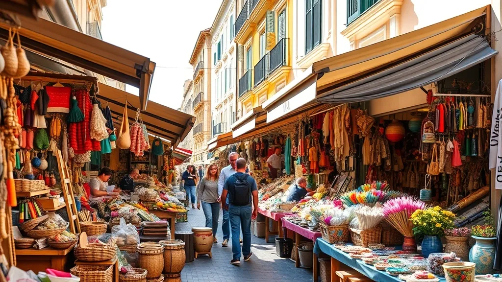 Marchés d’artisanat à Nice : où trouver la meilleure production locale