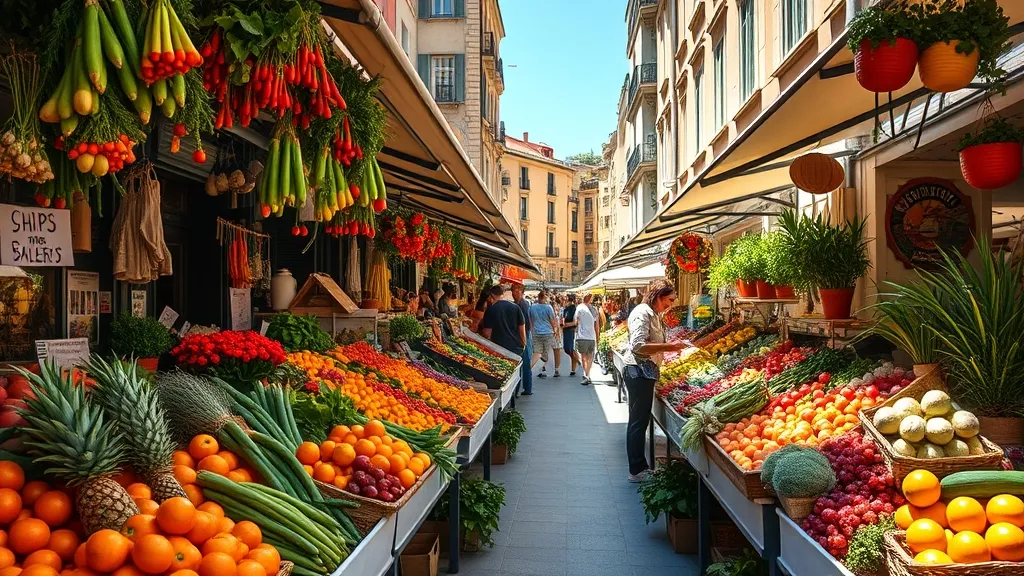 Marchés provençaux à Nice : guide 2026 des meilleurs marchés et produits locaux
