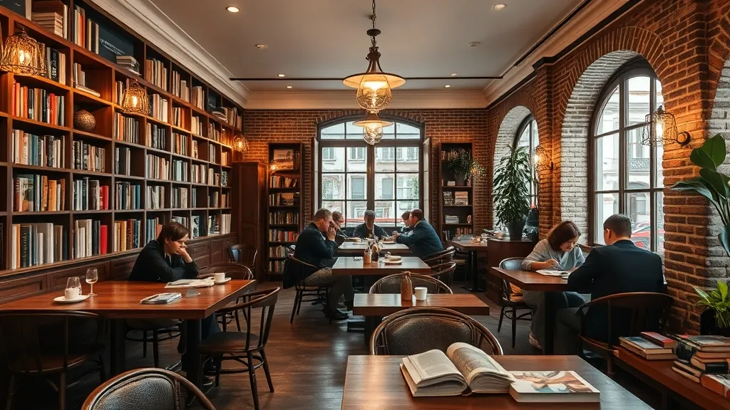 Où lire et boire un café à Nice ? Les 12 meilleures cafés-librairies culturels en 2026