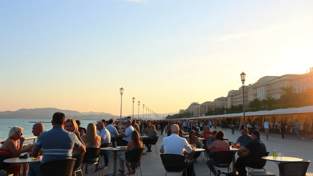 Sorties apéritif sur la Promenade des Anglais à Nice : bons plans et où boire un verre