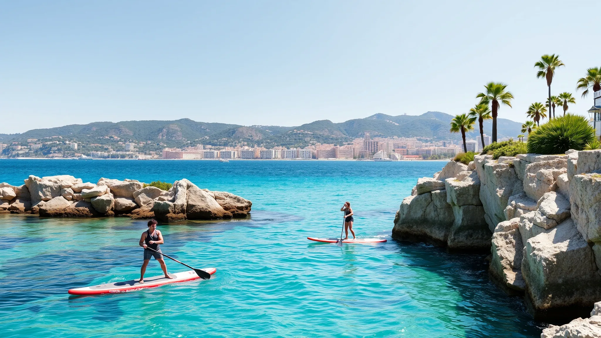 Stand-up paddle et sports nautiques à Nice : Guide des activités aquatiques 2026